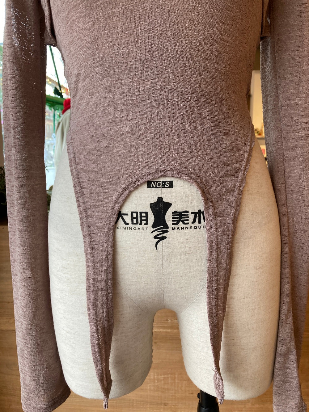 Double Layer Long Sleeve with Tank Top
