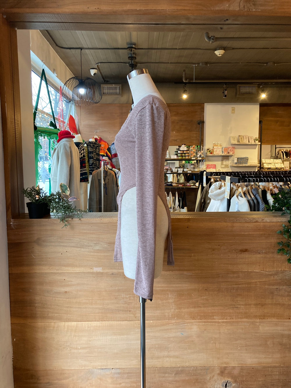 Double Layer Long Sleeve with Tank Top