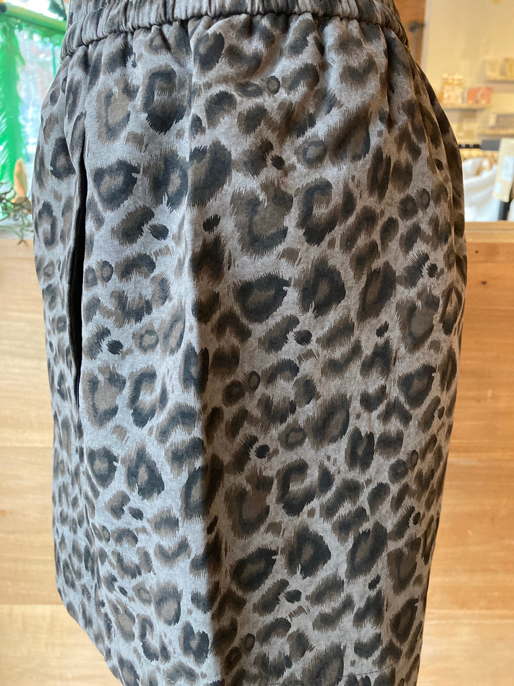 Leopard Print Shorts