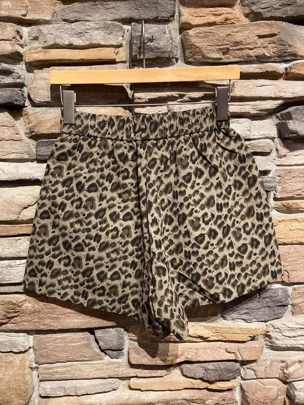 Leopard Print Shorts