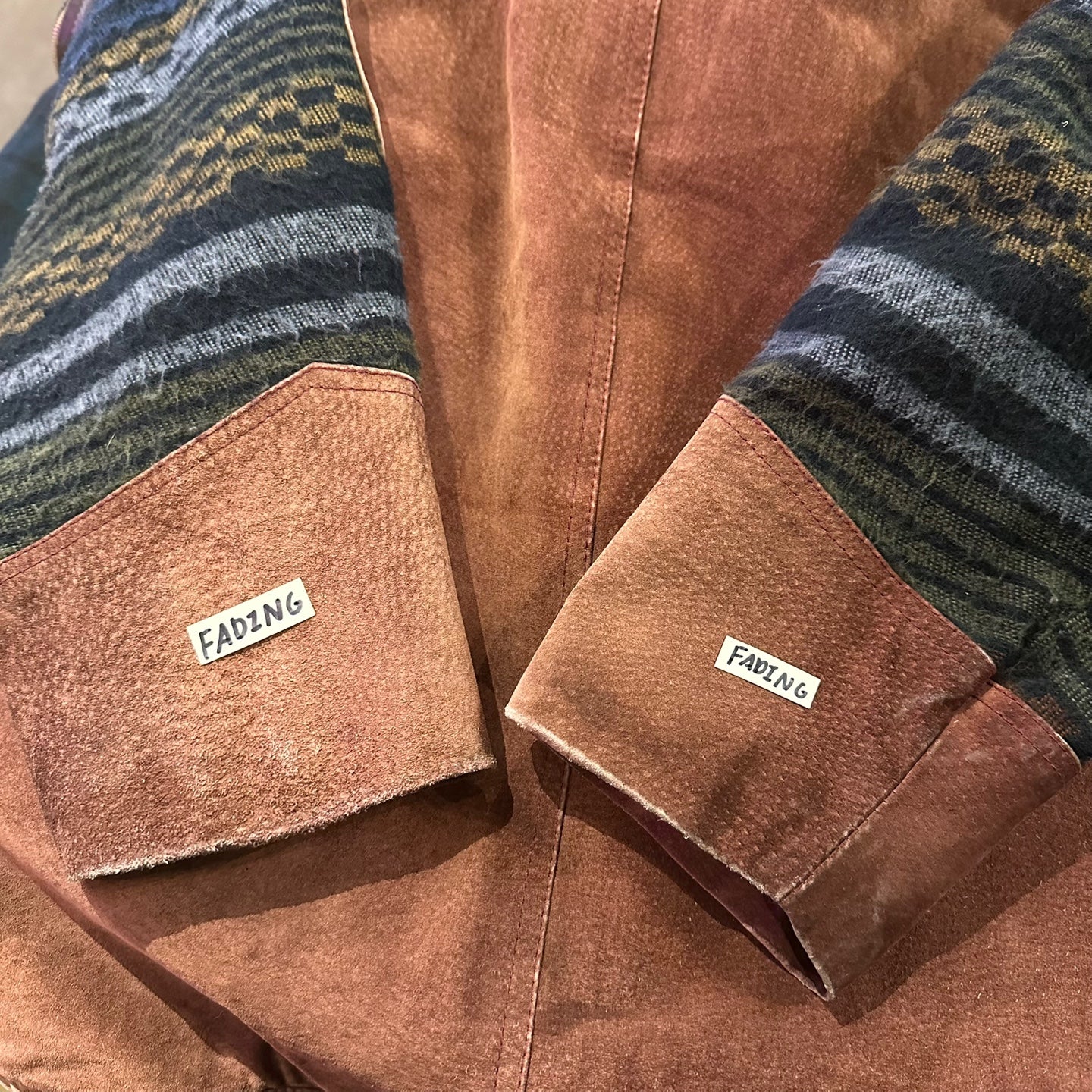 Vintage Cuir Annex Leather Fleece Lined Leather Jacket