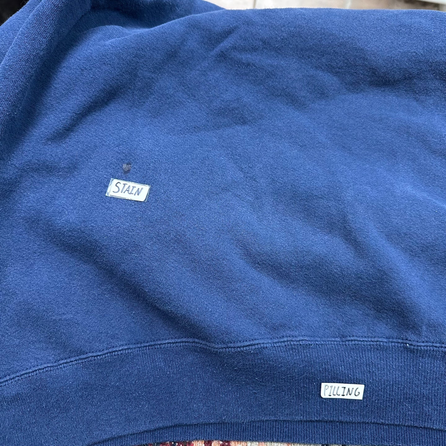 Vintage 1996 Jeopardy Team USA Navy Sweatshirt