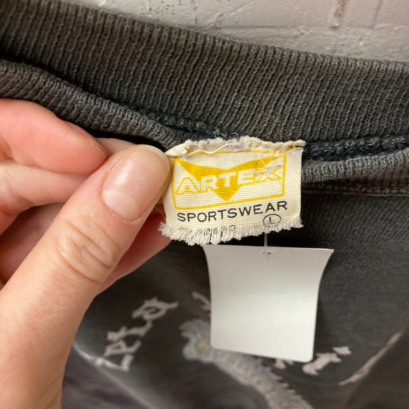 Vintage 1960's Zeta Phi Beta Sorority Thick Distressed T-Shirt