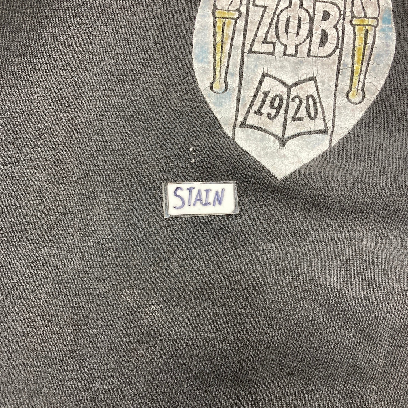 Vintage 1960's Zeta Phi Beta Sorority Thick Distressed T-Shirt