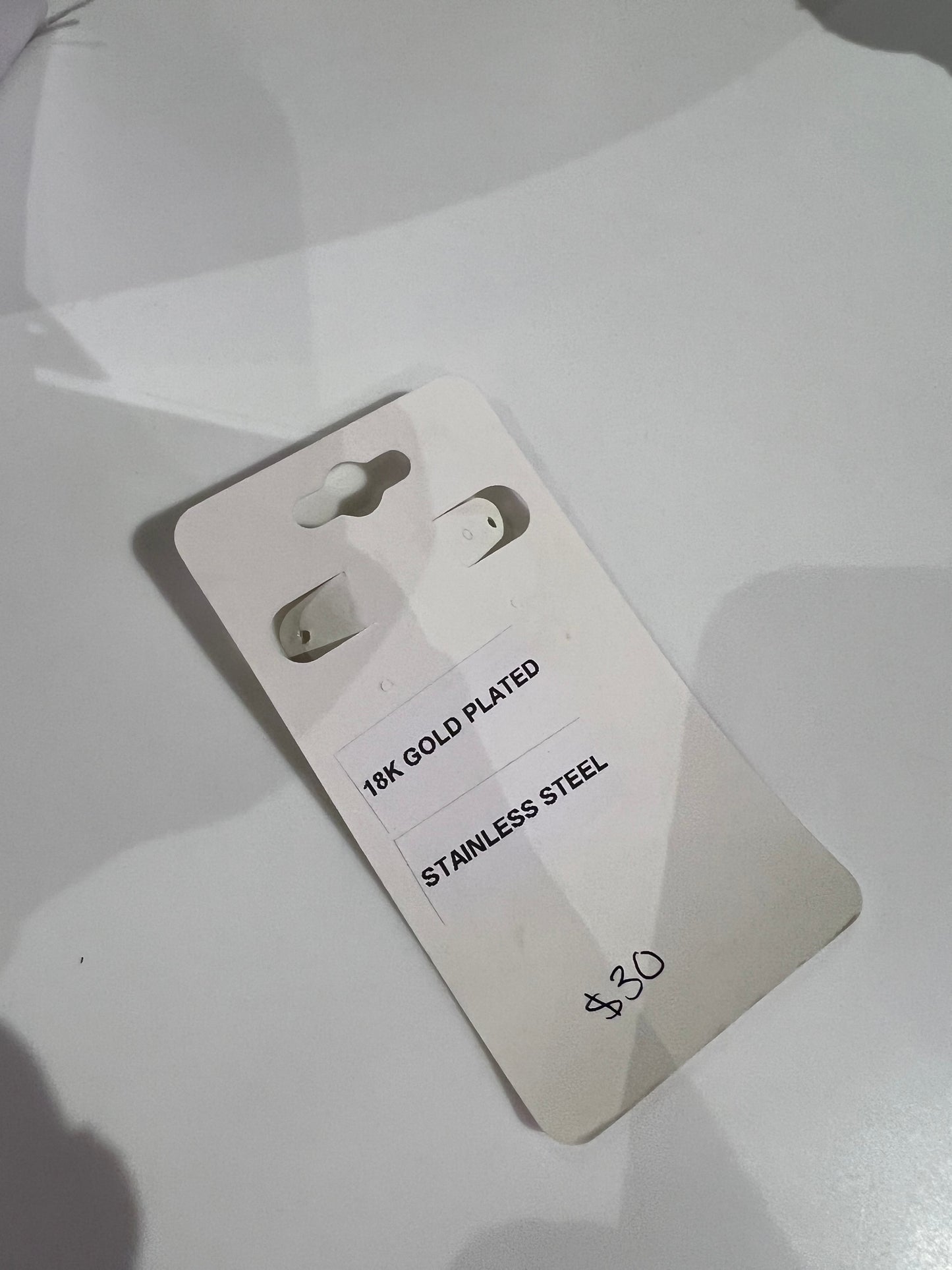 Chain Wrap Hoop Earrings