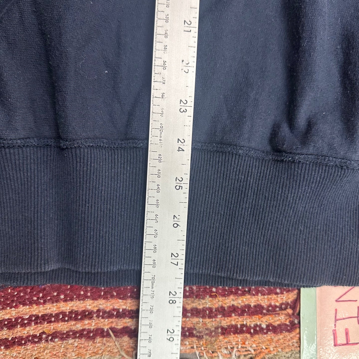 Vintage Champion and Todd Snyder Letter Logo Navy Sweatshirt