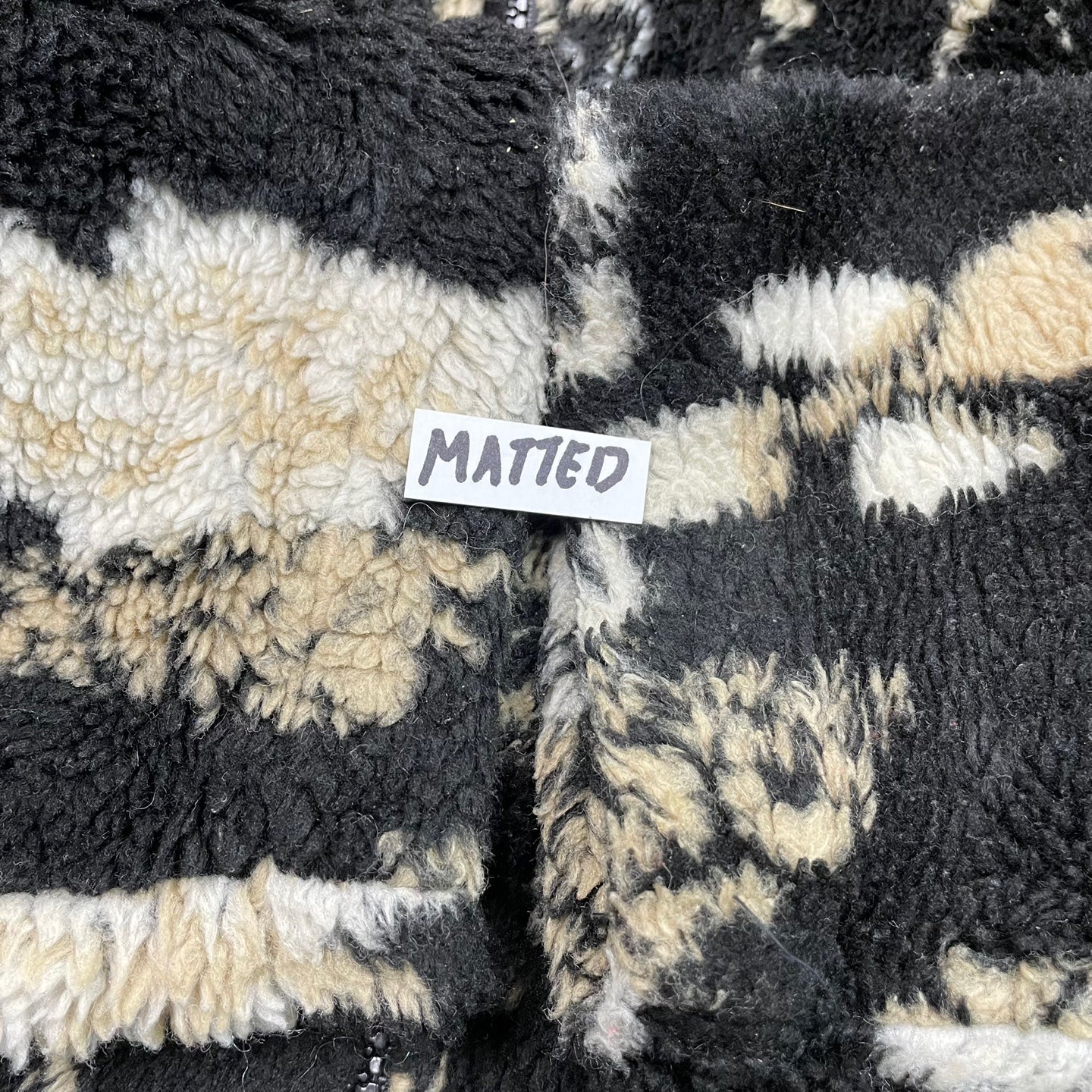 Vintage Mode by J.Janet Black Fleece Sweater