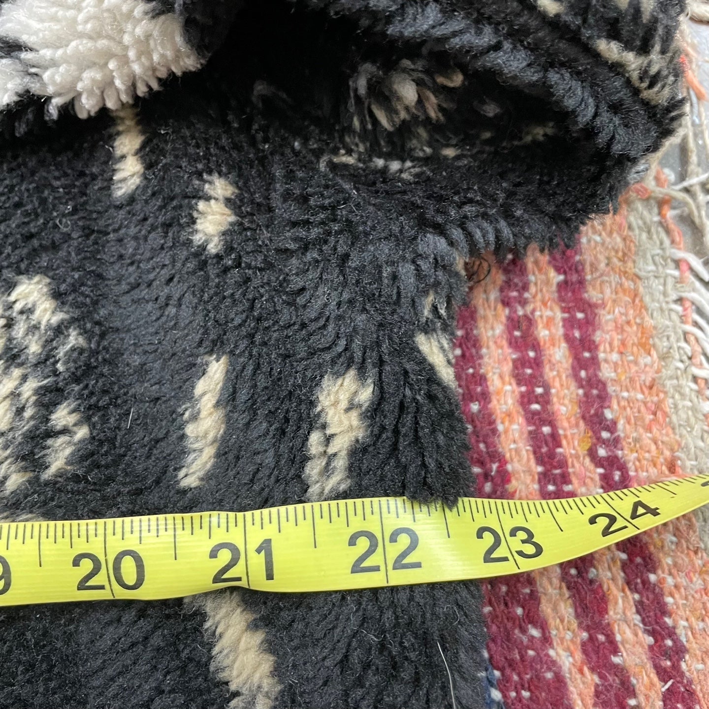 Vintage Mode by J.Janet Black Fleece Sweater