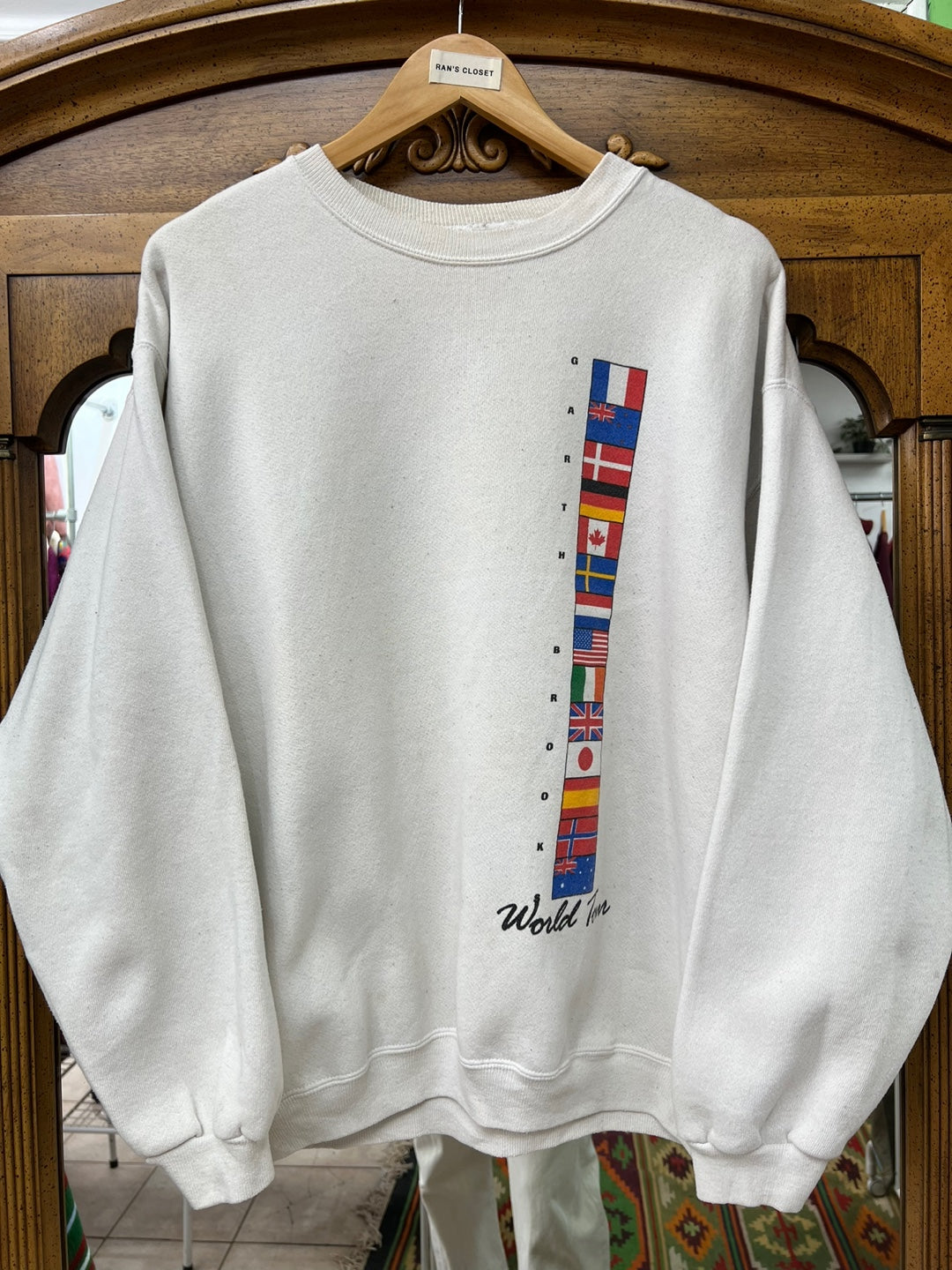 1993 Vintage Garth Brooks World Tour Sweatshirt