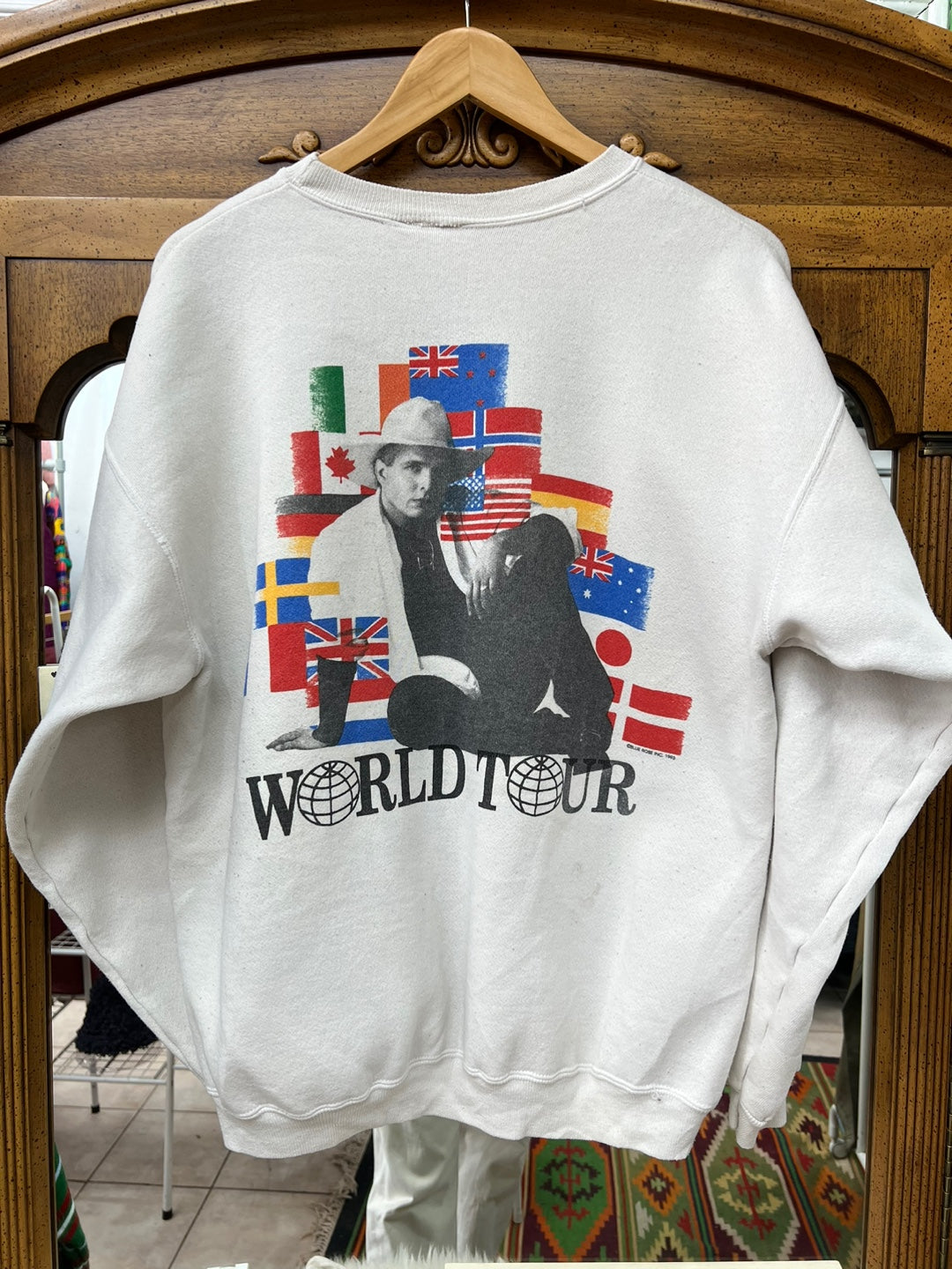 1993 Vintage Garth Brooks World Tour Sweatshirt