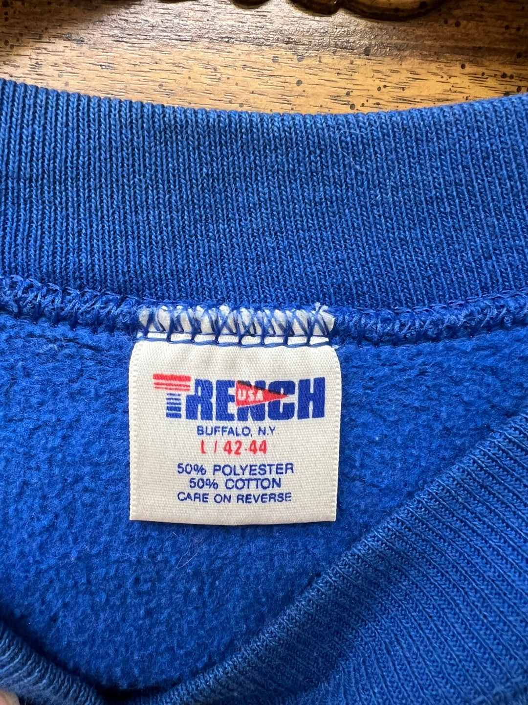 Vintage Trench NFL New York Giants Sweatshirt