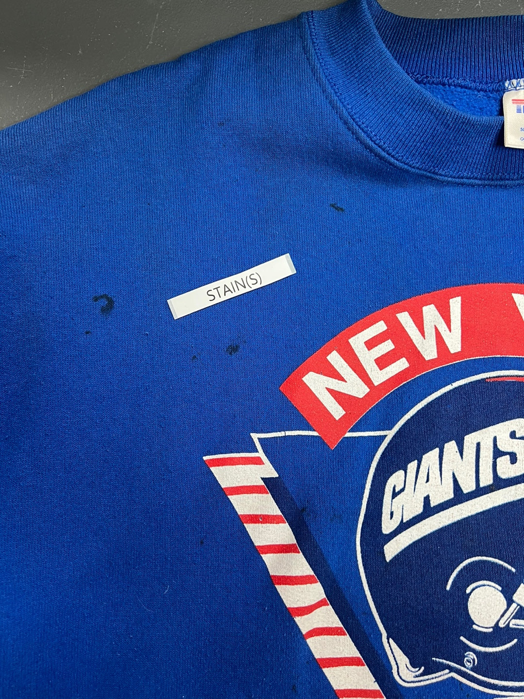 Vintage Trench NFL New York Giants Sweatshirt