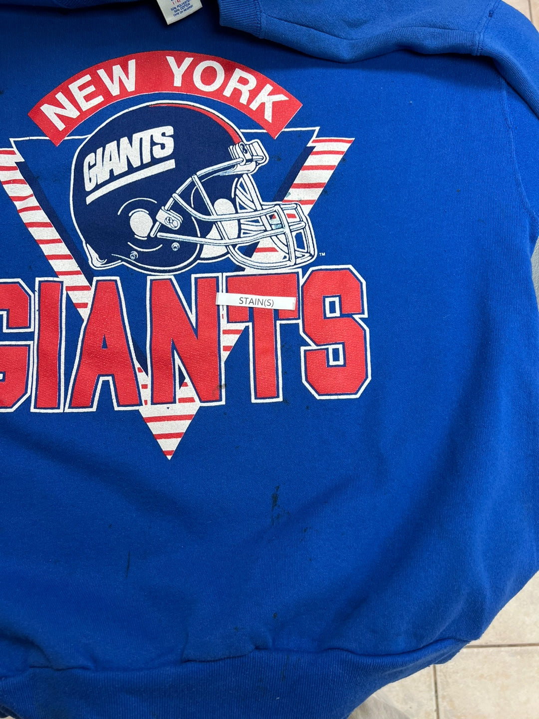 Vintage Trench NFL New York Giants Sweatshirt