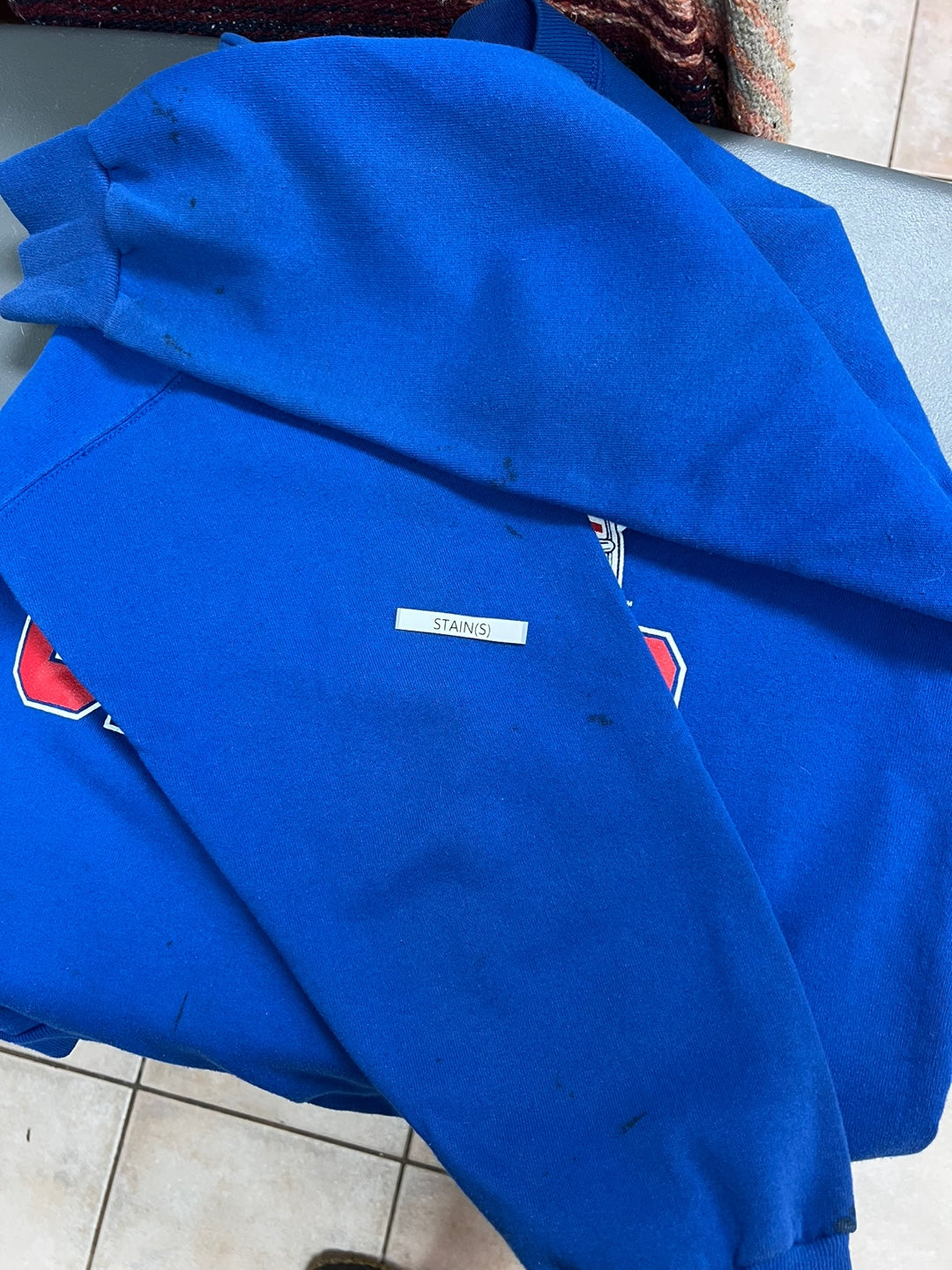 Vintage Trench NFL New York Giants Sweatshirt