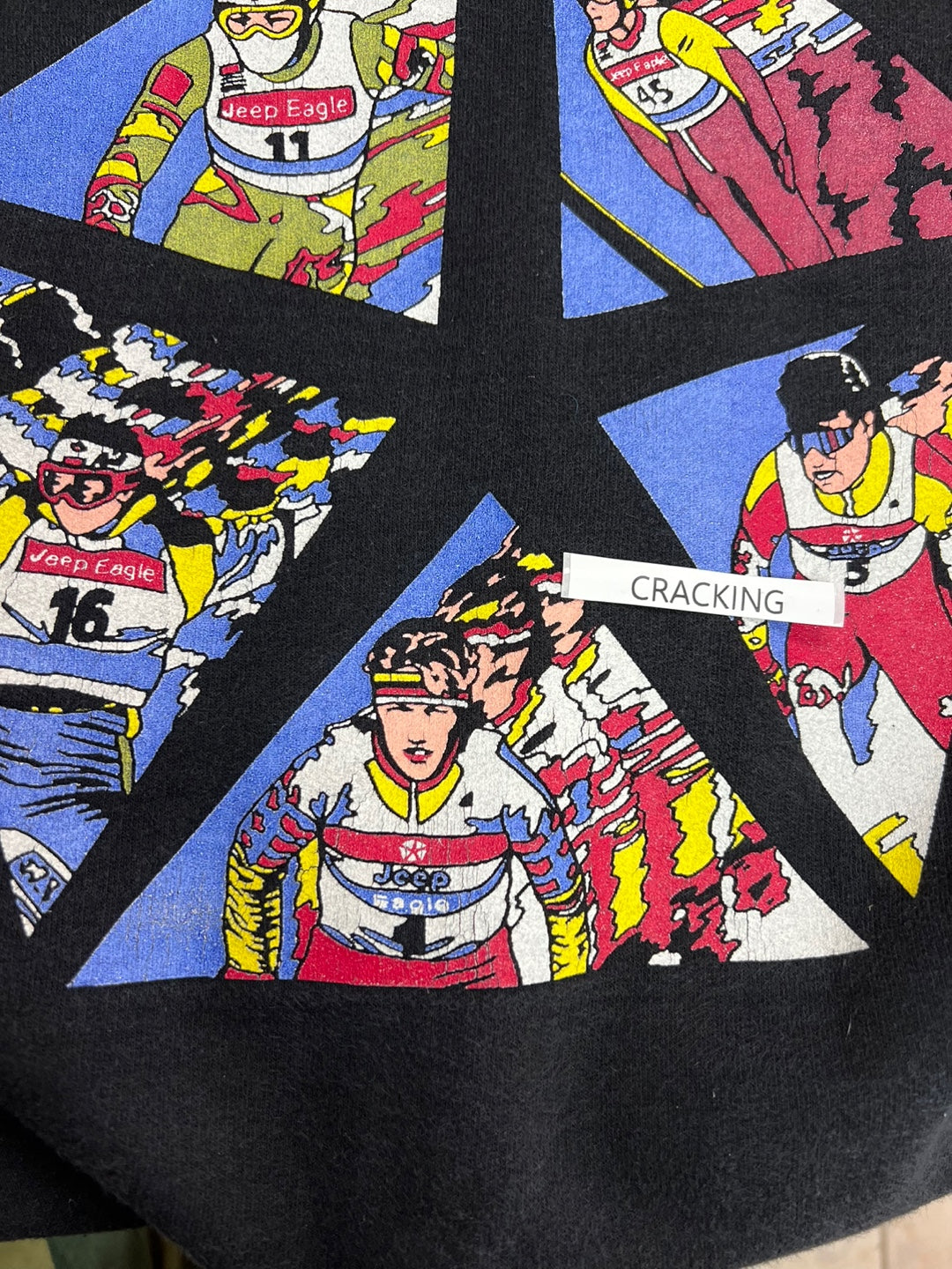 Vintage Denver Hayes Ski Jeep Graphic Sweatshirt