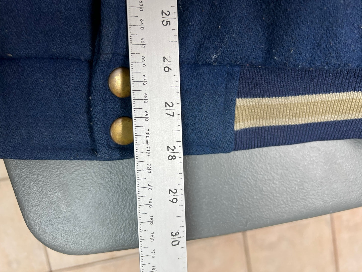 Vintage Starter Notre Dame University Spell Out Varsity Jacket