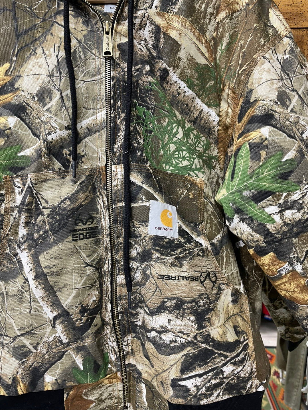 Reworked Real Tree Carhartt Jacket