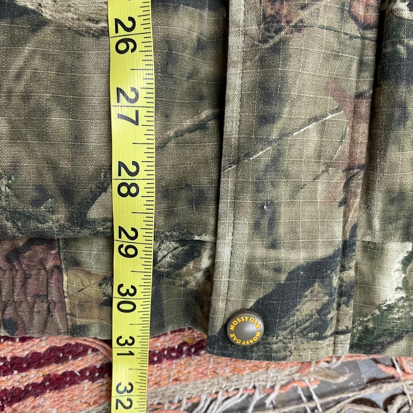 Mossy Oak Real Tree Camo Print Bomber Jacket