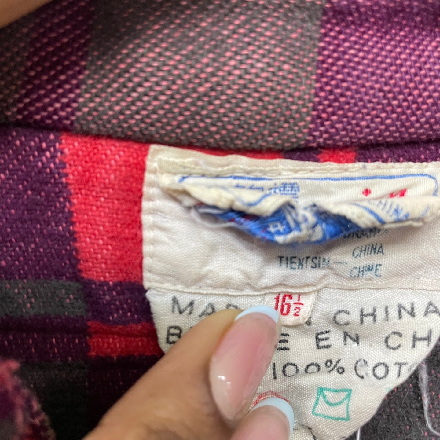 Vintage Champion Thick Flannel