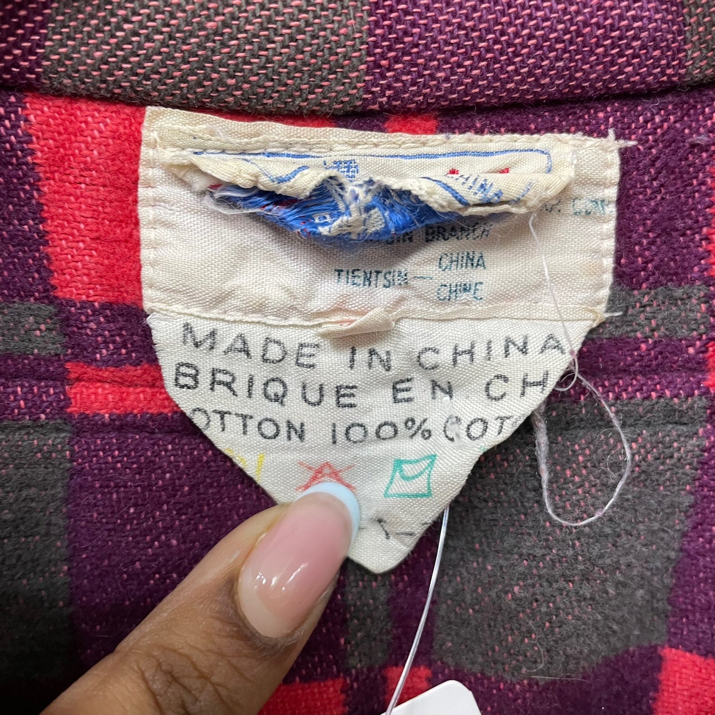 Vintage Champion Thick Flannel