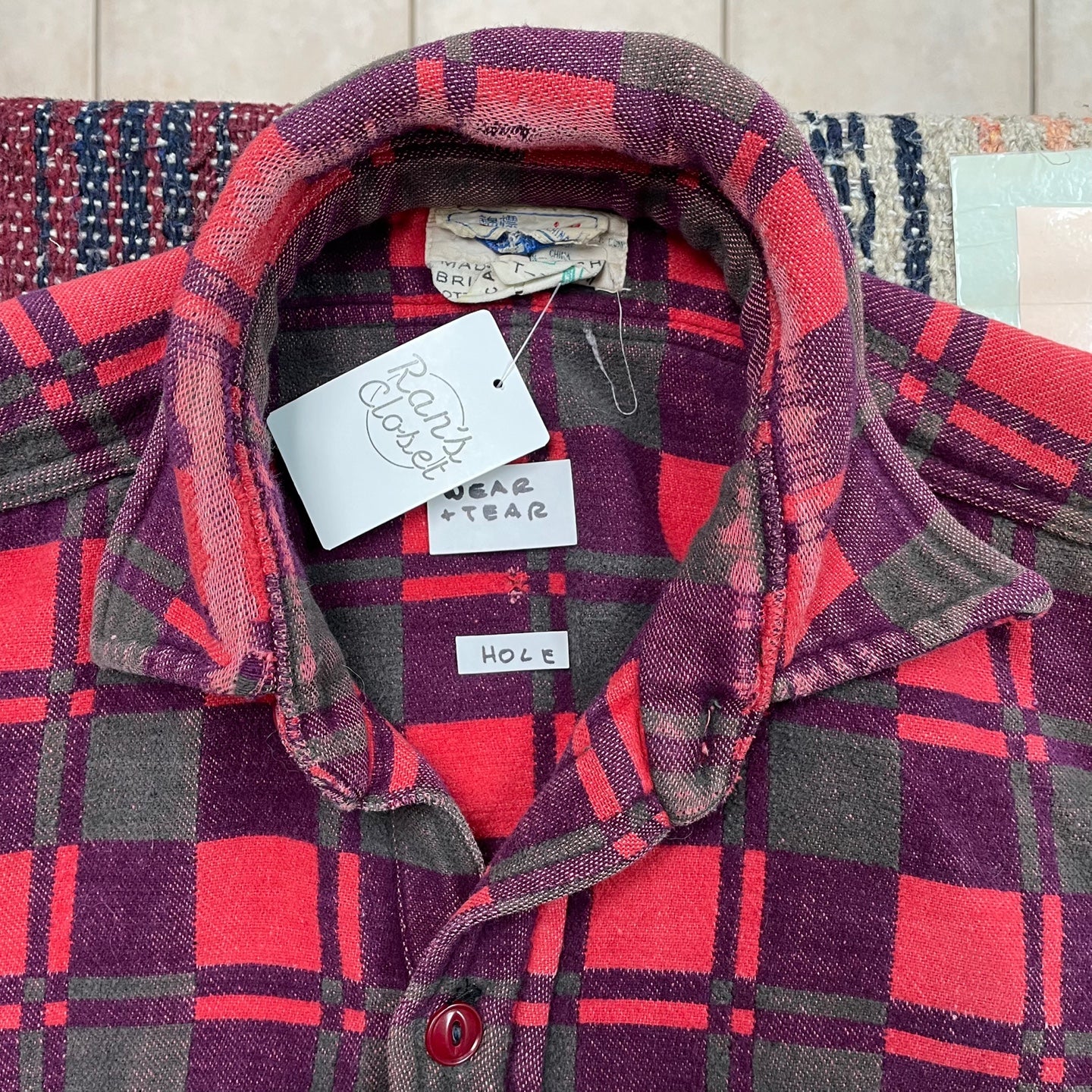 Vintage Champion Thick Flannel