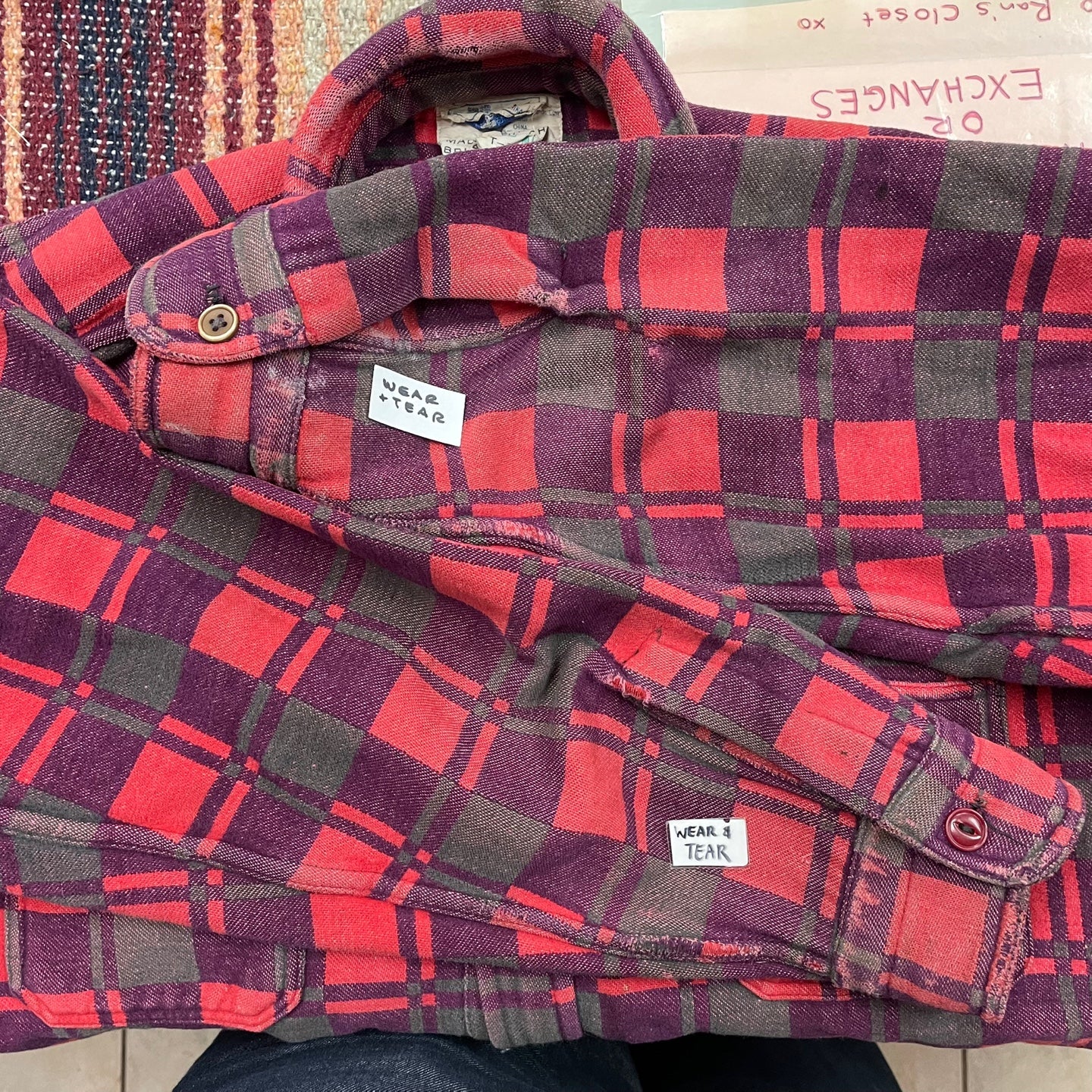 Vintage Champion Thick Flannel