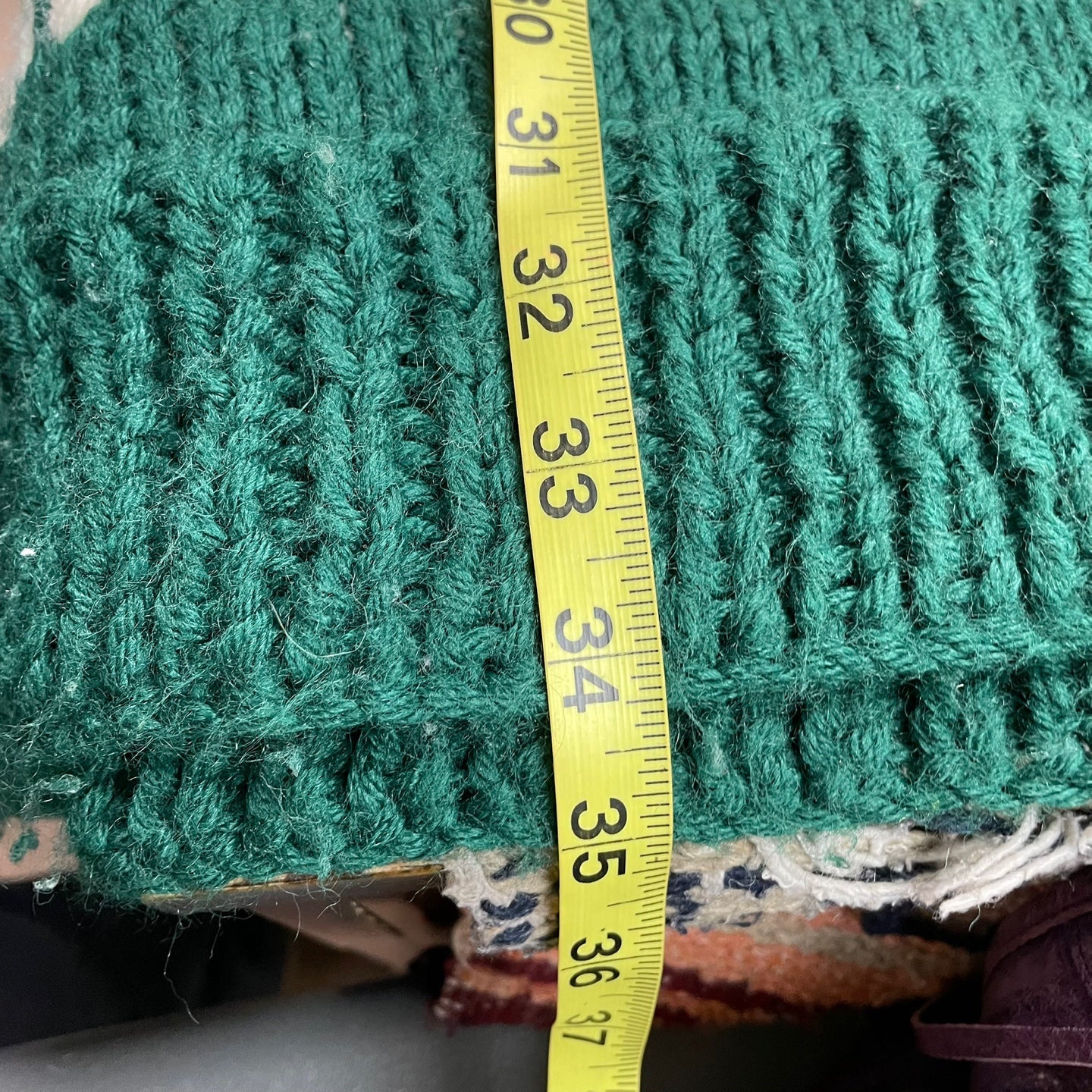 Vintage Zip Up Knit Sweater with Ducks