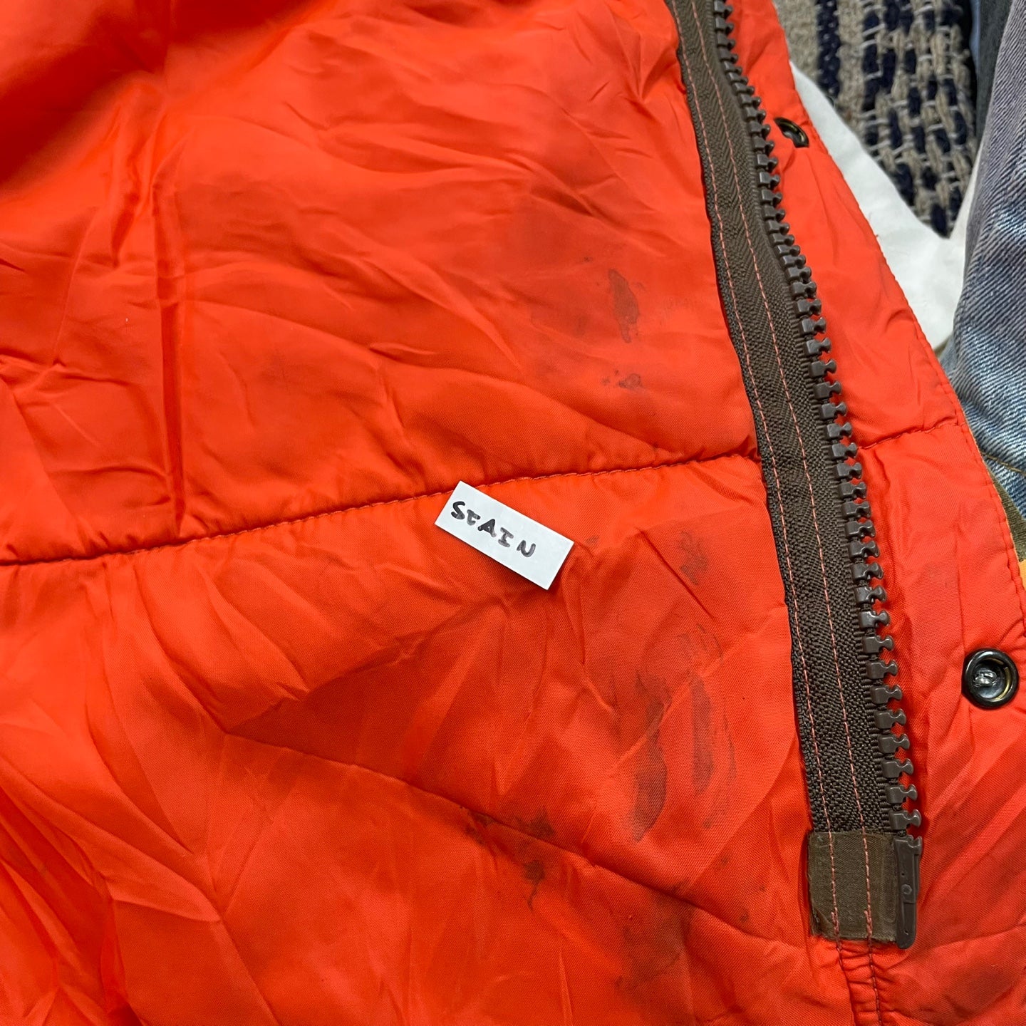 Vintage Woolrich Orange Camo Jacket