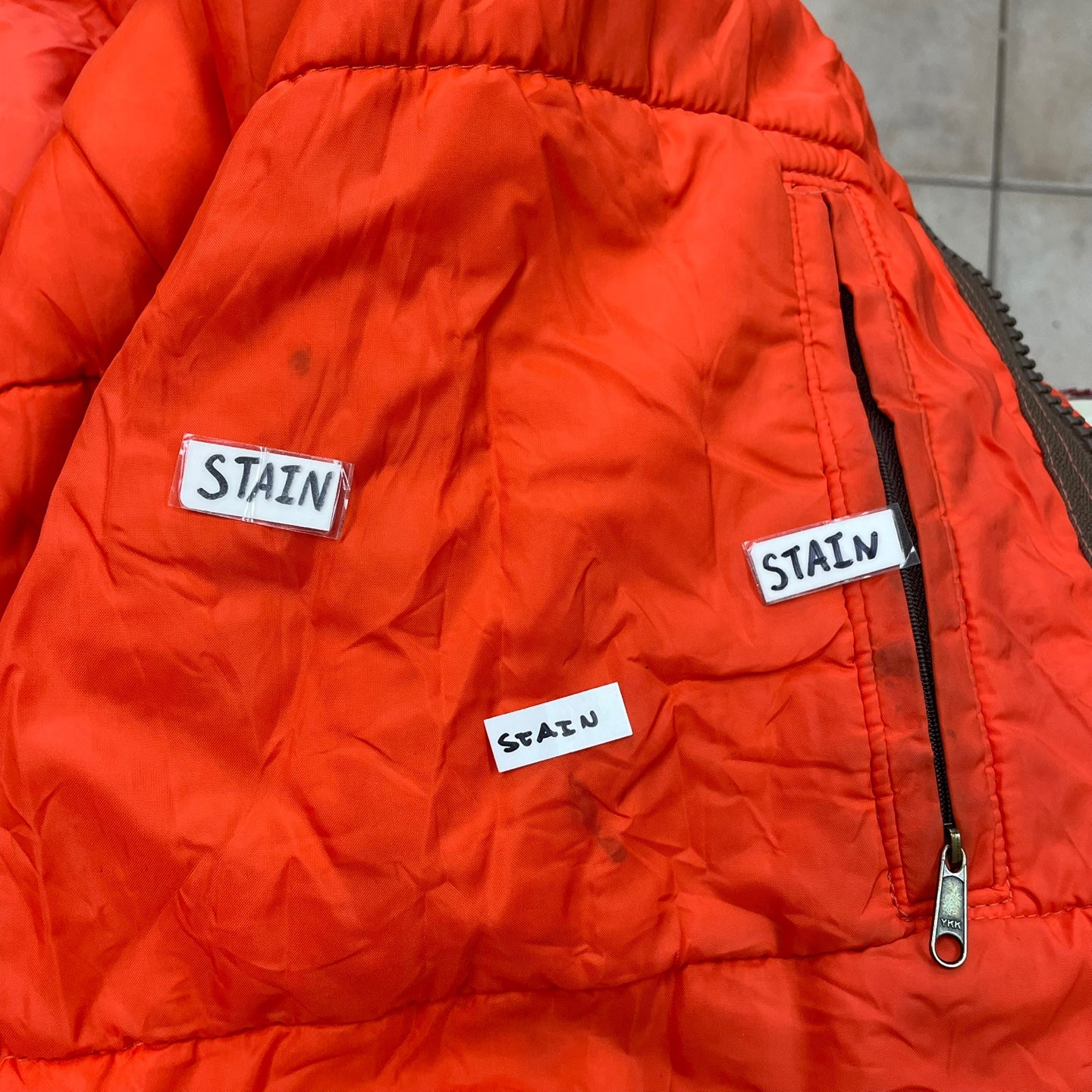 Vintage Woolrich Orange Camo Jacket