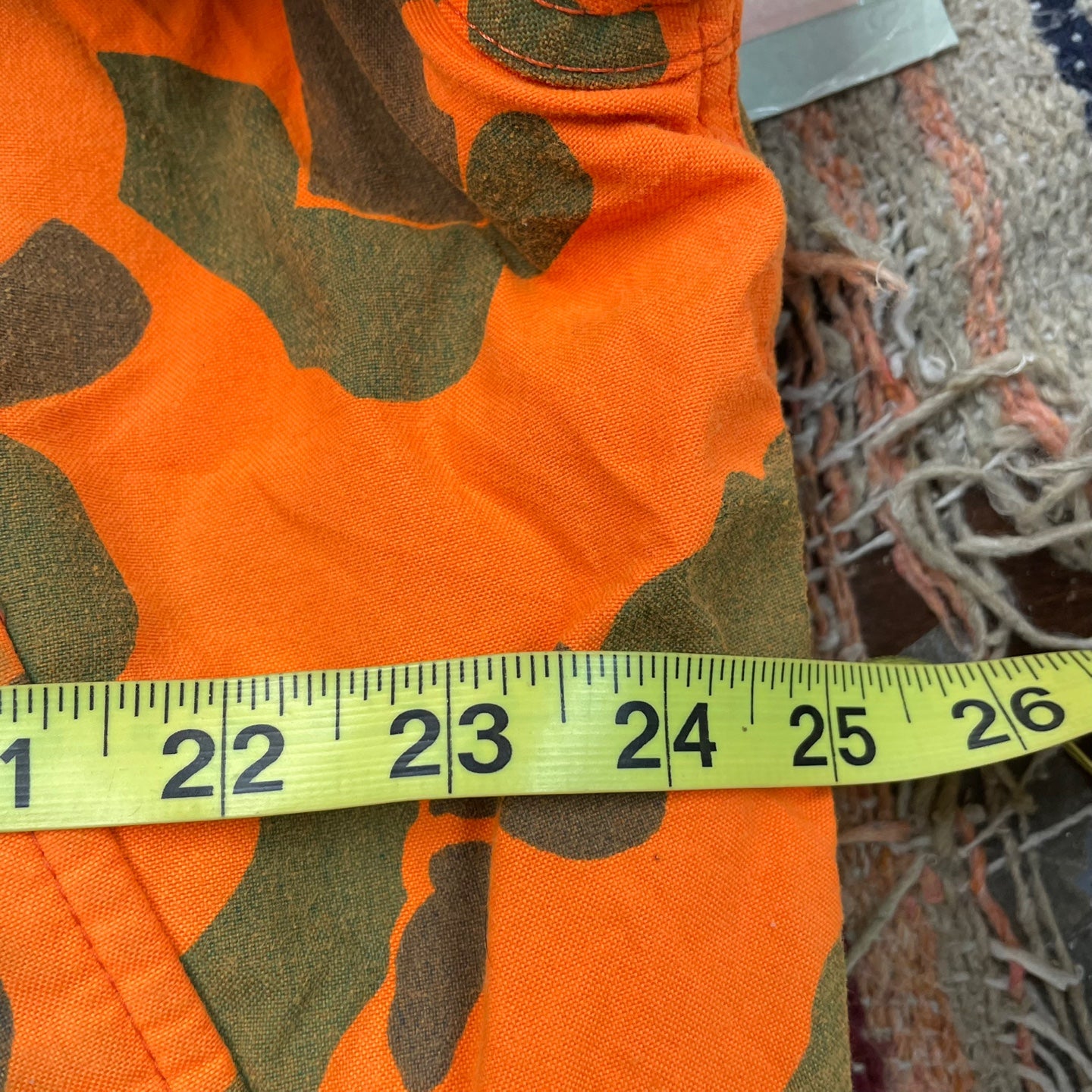Vintage Woolrich Orange Camo Jacket