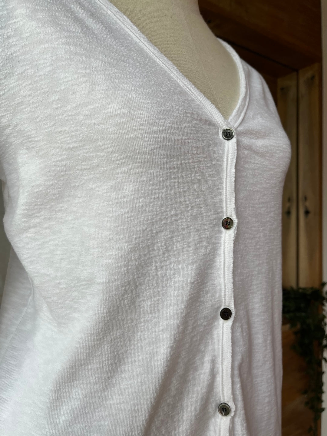 Button Up Cotton Cardigan