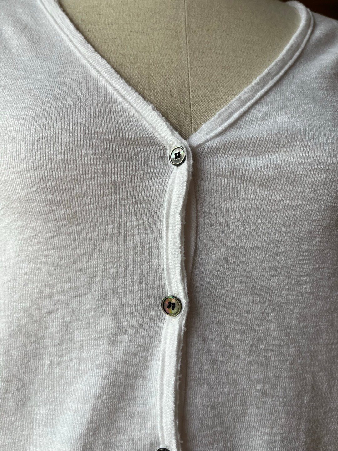 Button Up Cotton Cardigan