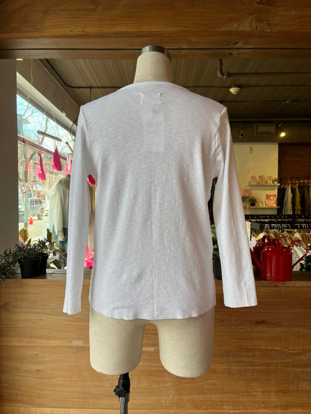Button Up Cotton Cardigan