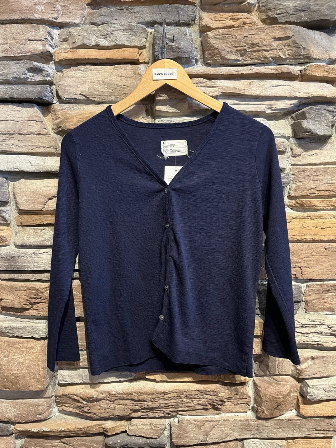 Button Up Cotton Cardigan