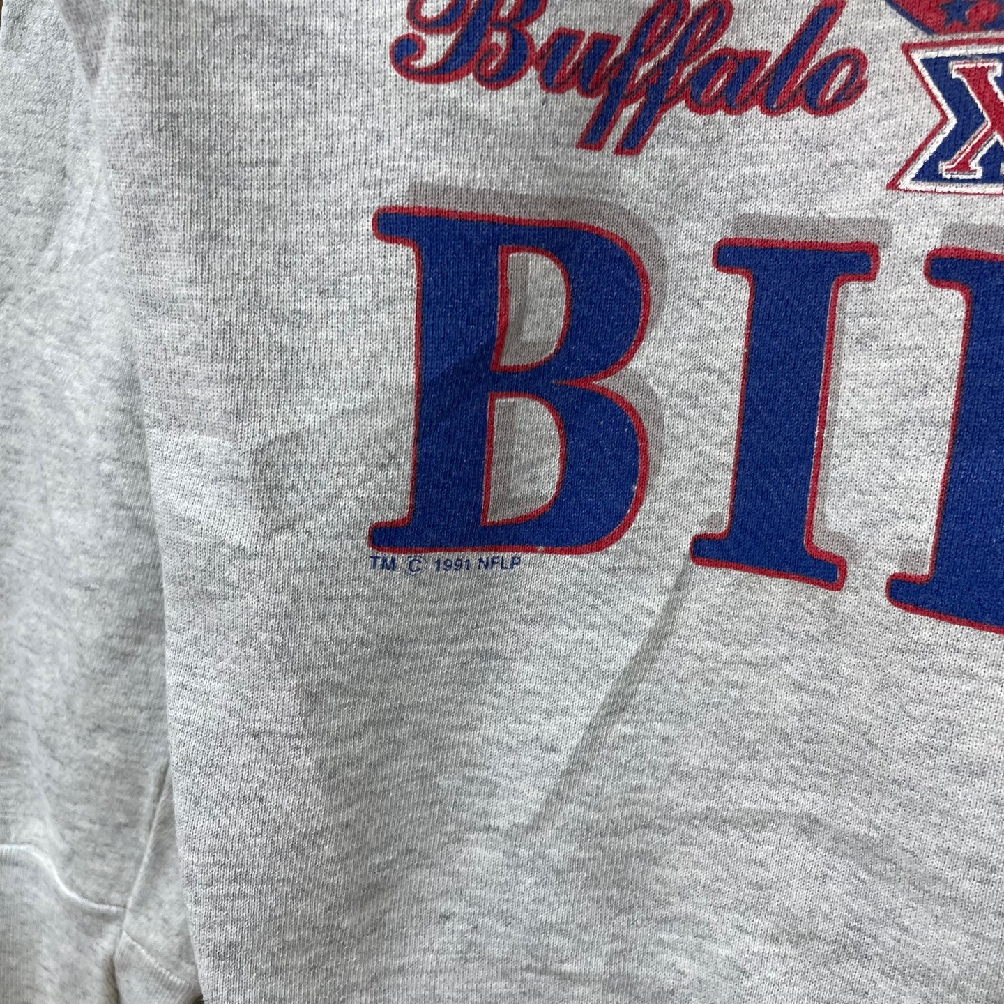 Vintage 1991 Buffalo Bills AFC Division Champions Sweatshirt