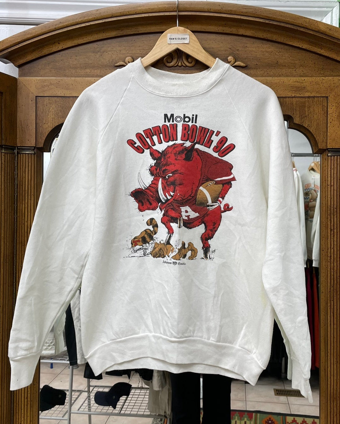 Vintage 90's Arkansas Razorbacks Sweatshirt