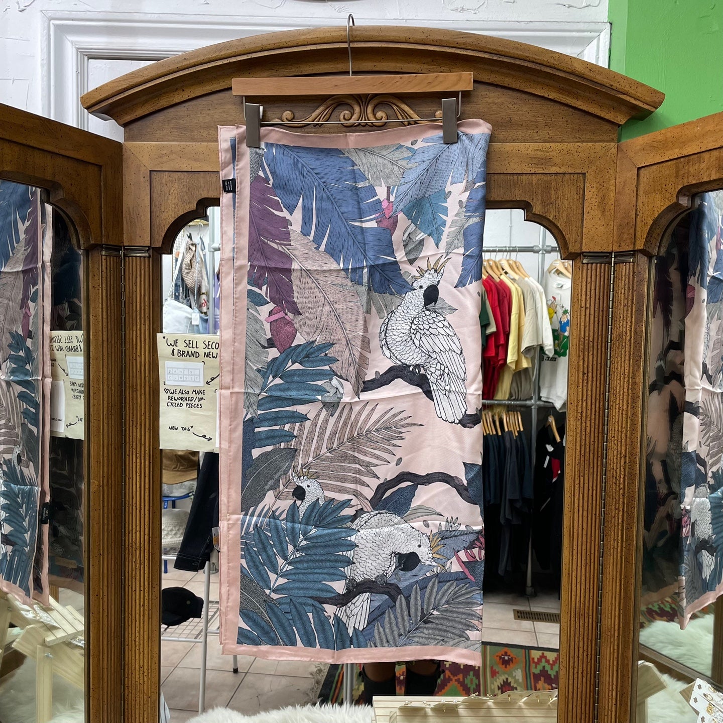 Jim Thompson Cockatoo Scarf