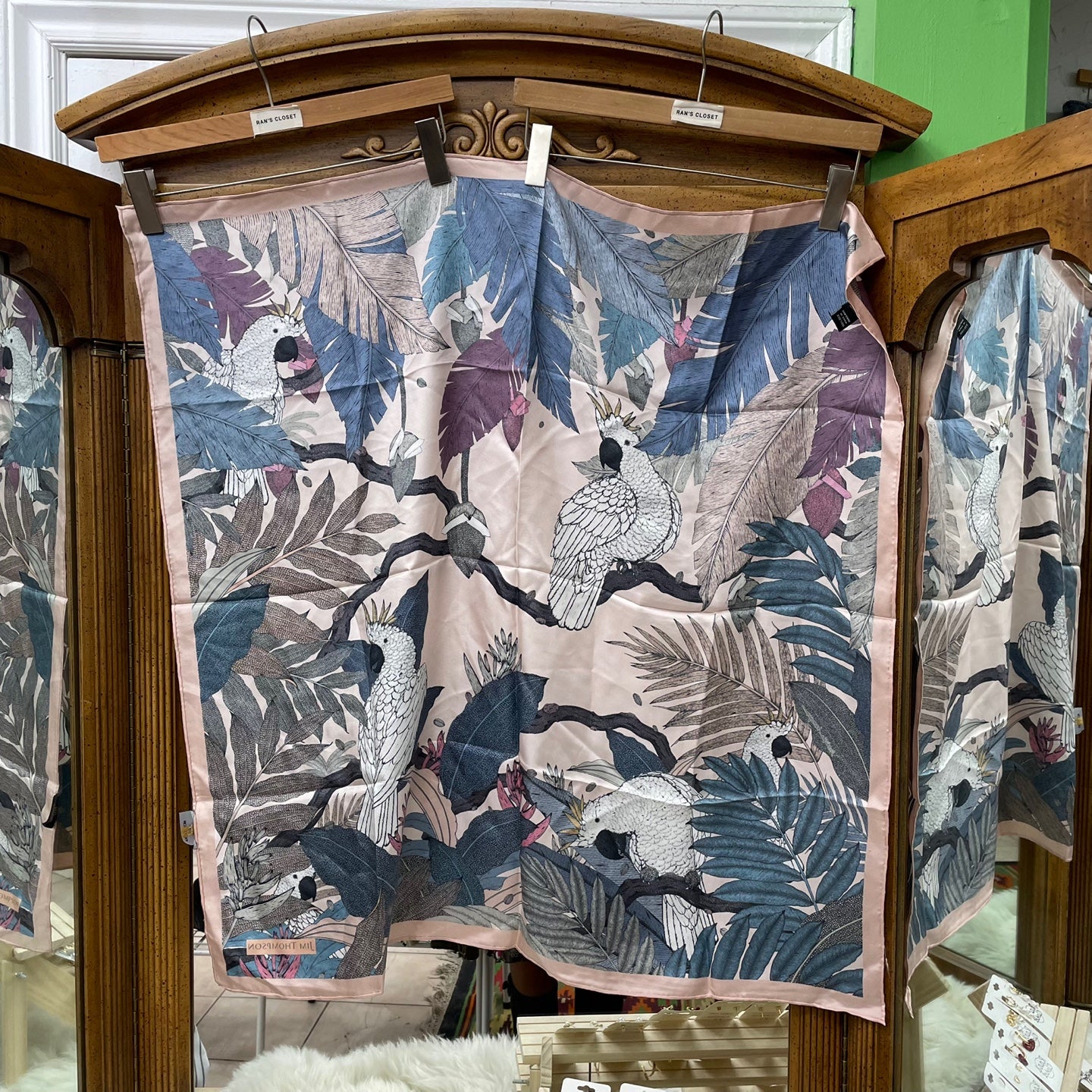 Jim Thompson Cockatoo Scarf