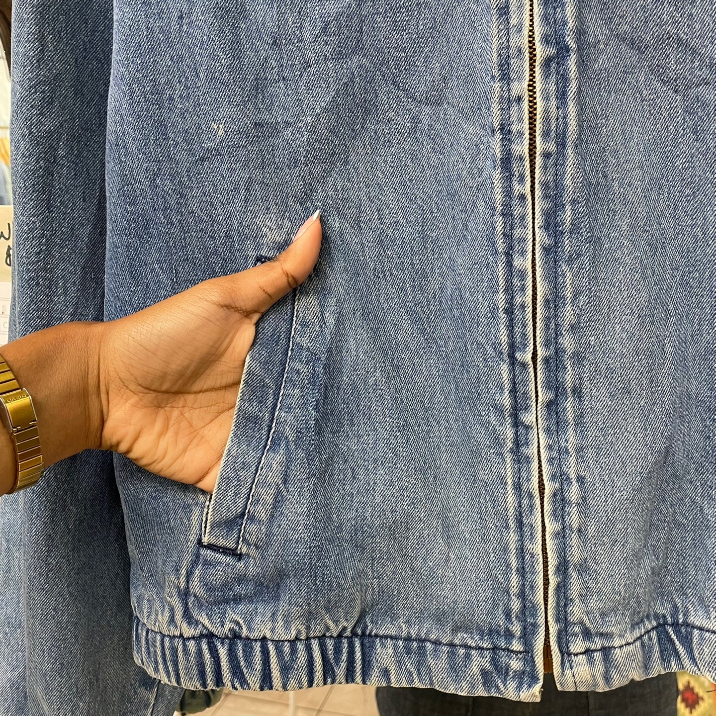 Vintage L.L. Bean Made in USA Denim Jacket