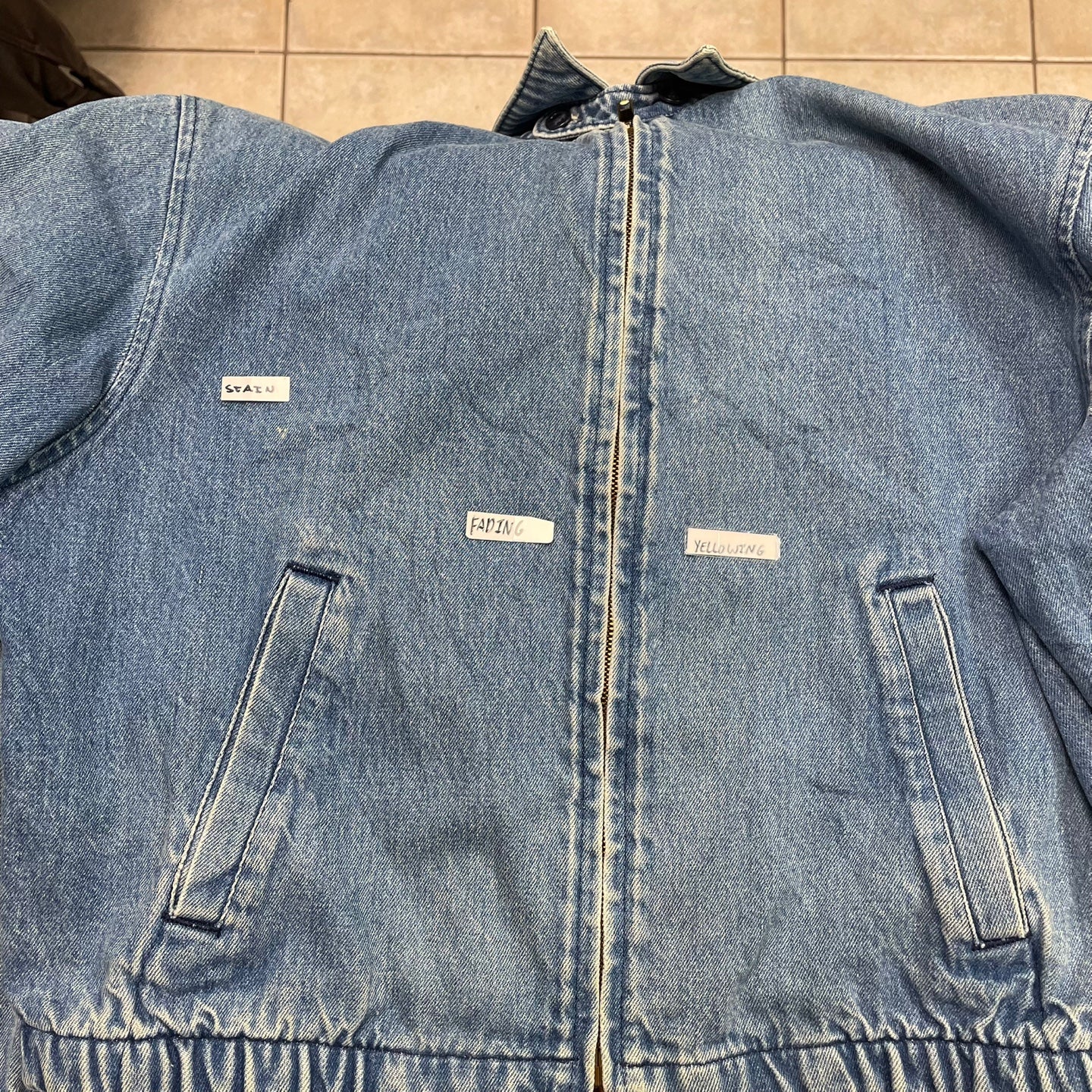 Vintage L.L. Bean Made in USA Denim Jacket