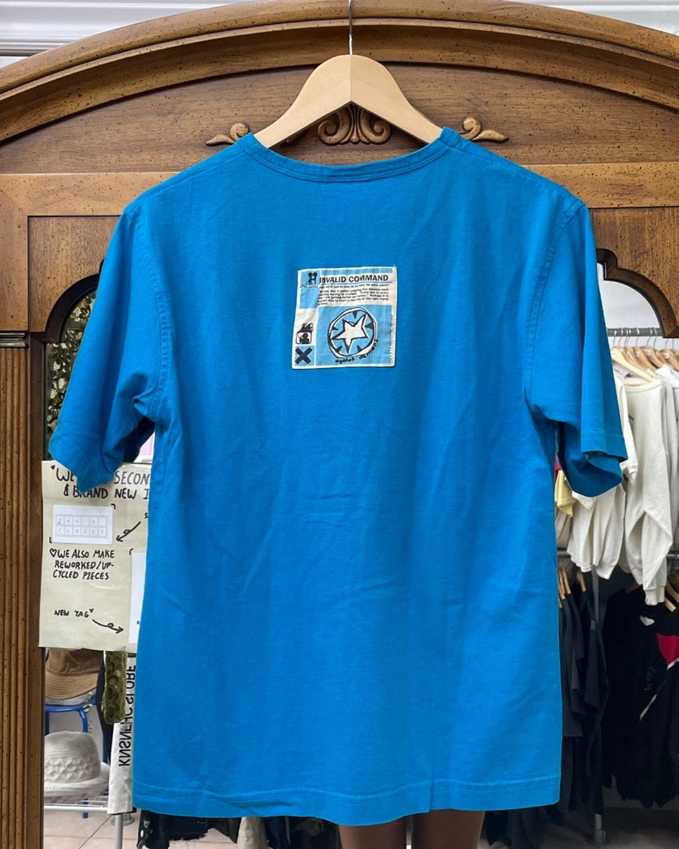 Vintage w.a.s.t.e products Fitted Happier Radiohead T-Shirt