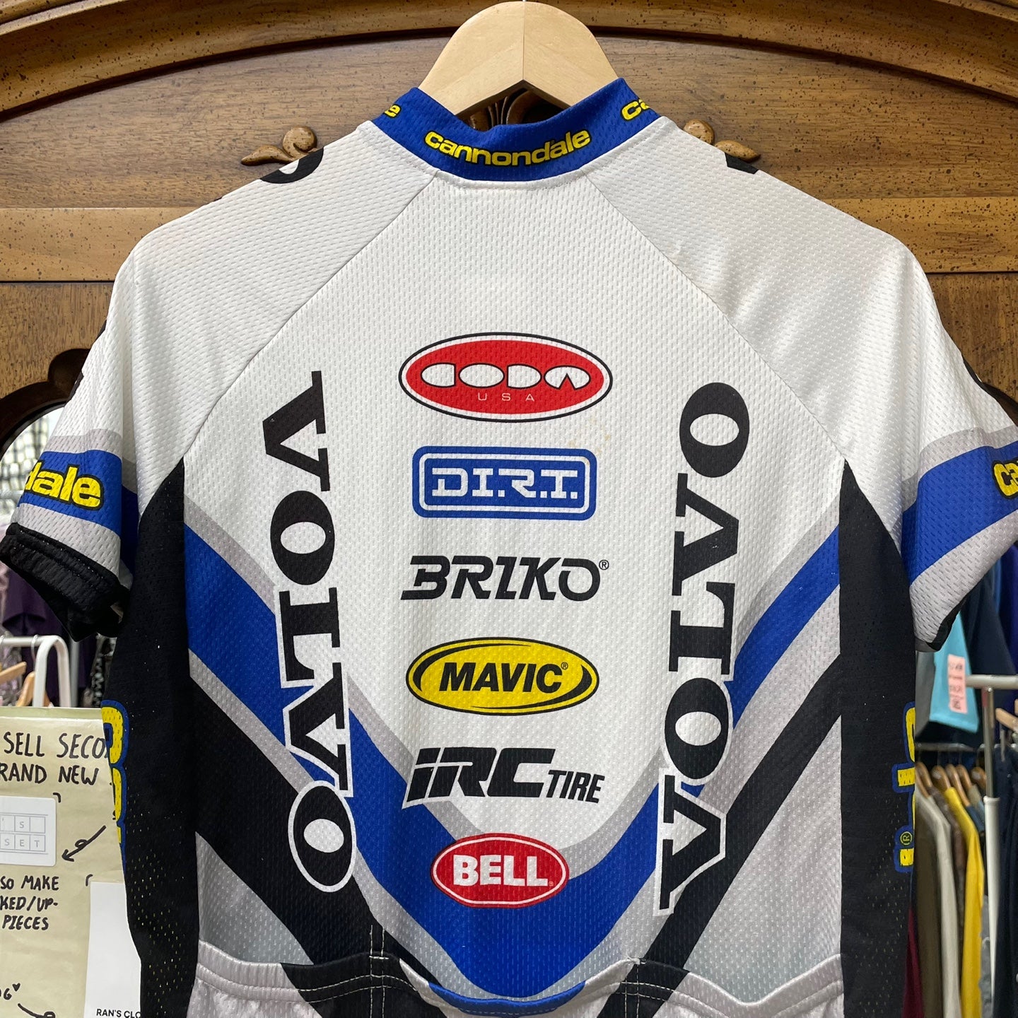 Vintage Volvo Cannondale Cycling Shirt