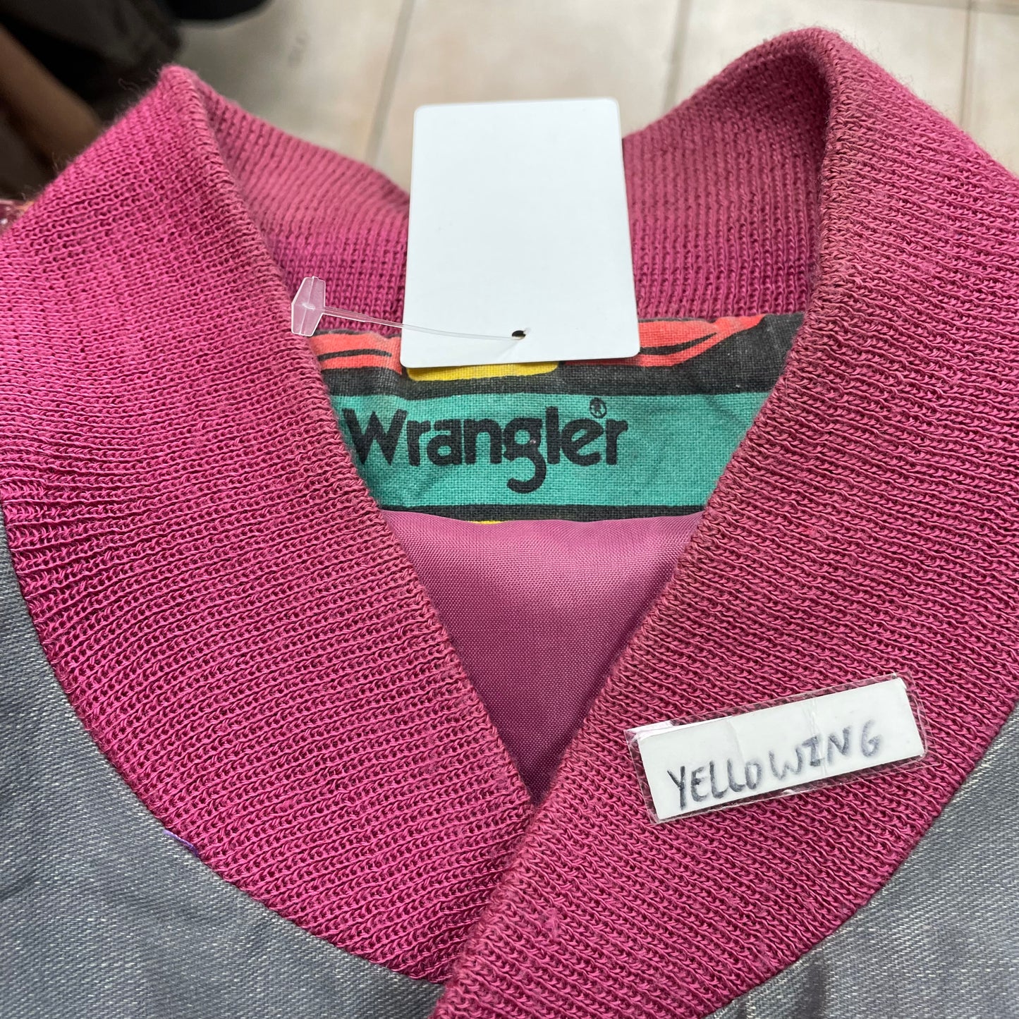 Vintage Wrangler Brushpopper Bomber Jacket