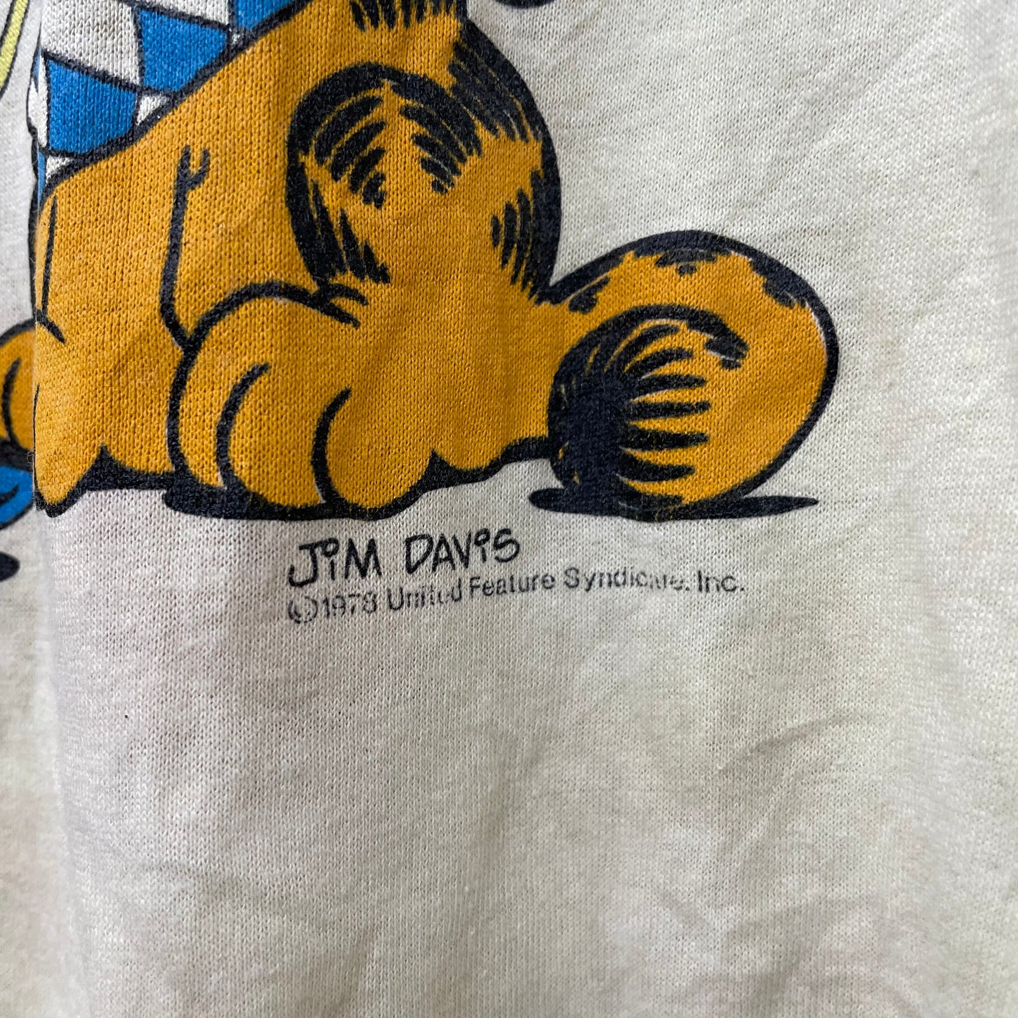 Vintage Garfield Slurp/Splat Jim Davis Graphic T-Shirt