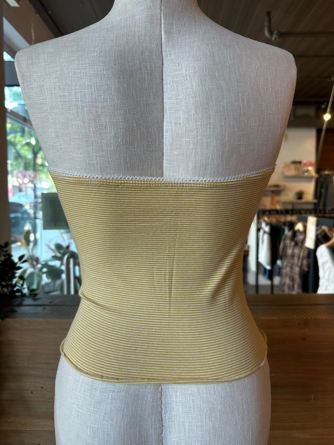 Yellow Tube Top