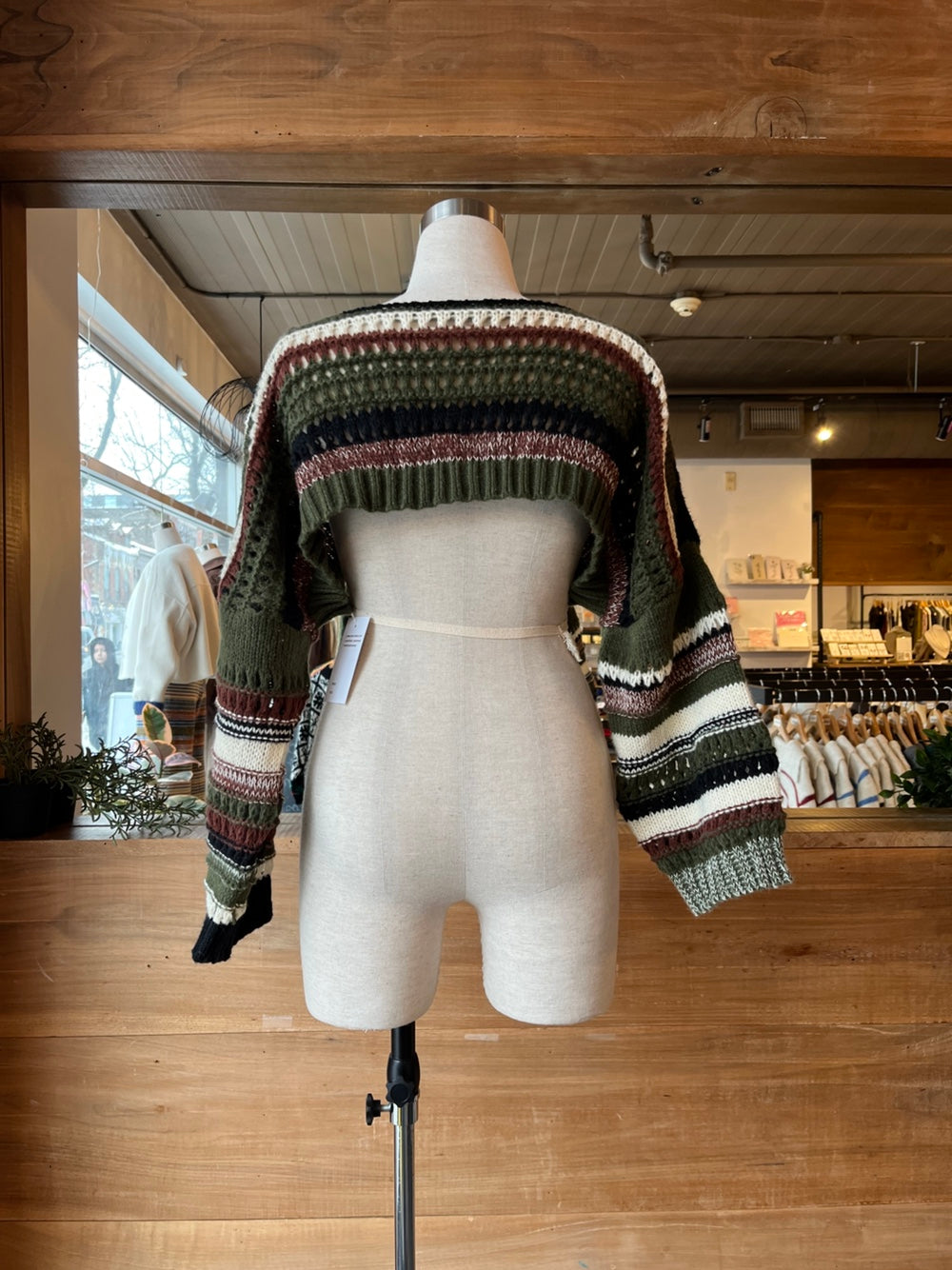 Knit Bolero Cardigan
