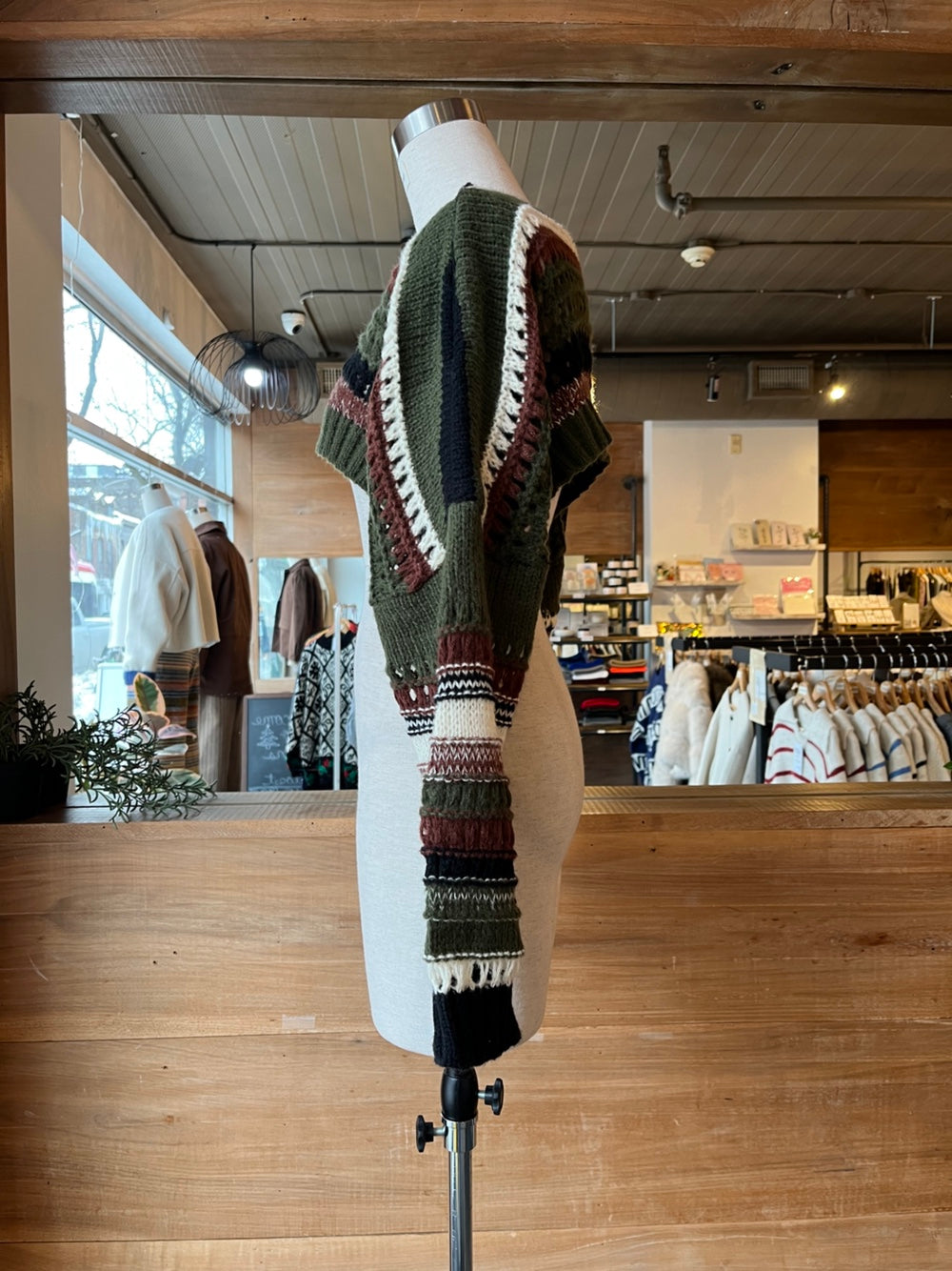 Knit Bolero Cardigan