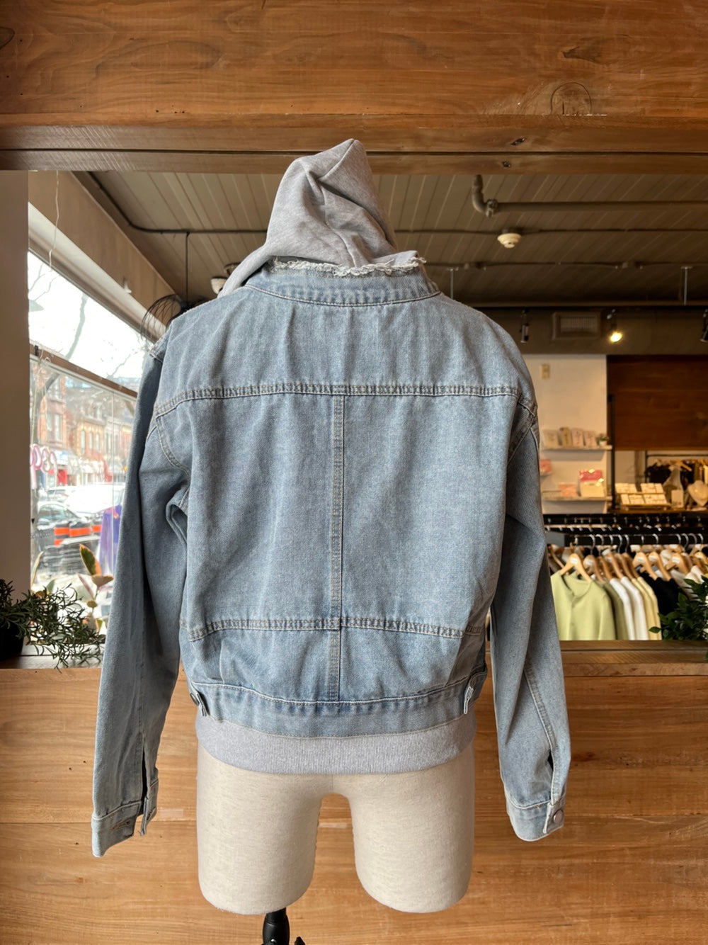 Denim and Jersey Jacket