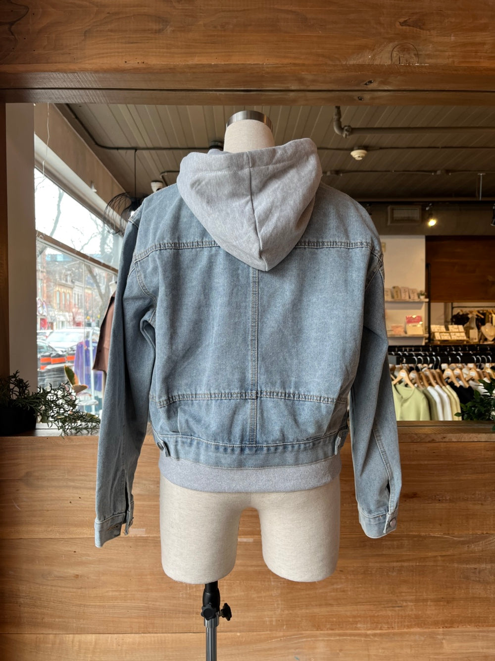 Denim and Jersey Jacket