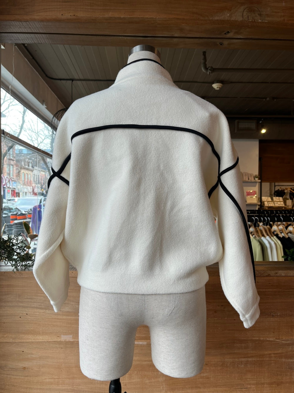 Black Trim Spring Jacket